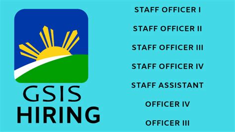 GSIS Careers and Employment .